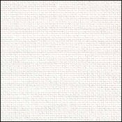 Opalescent/White Belfast Linen Short Cut 23" x 55"