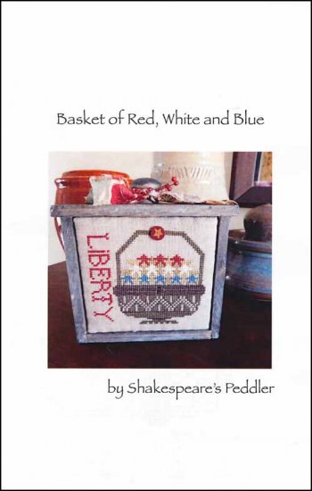 Basket of Red, White & Blue - Click Image to Close