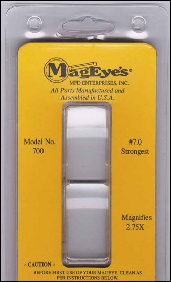7.0X MagEyes Lens(Model #7) for MagEyes Magnifier - Click Image to Close