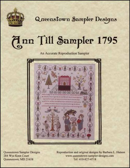 Ann Till Sampler 1795 - Click Image to Close