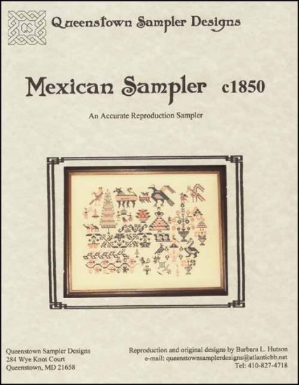 Mexican Sampler 1850 - Click Image to Close