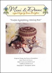 Purple Symphony Sewing Box