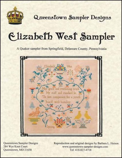 Elizabeth West Sampler - Click Image to Close
