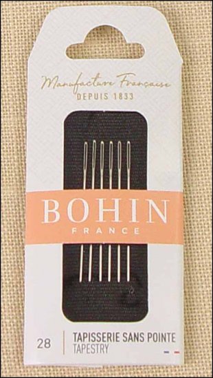 Bohin Tapestry Needles, size 28 - Click Image to Close
