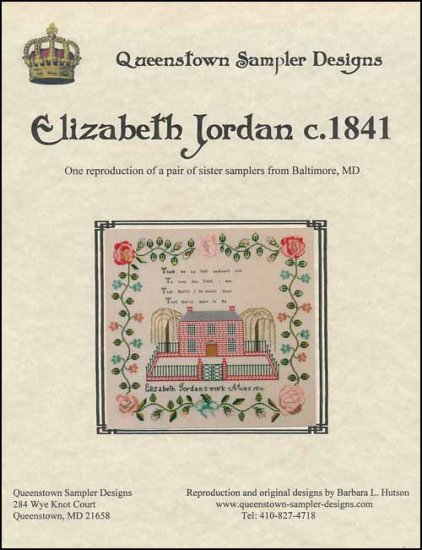 Elizabeth Jordan c1841 - Click Image to Close