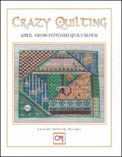 Crazy Quilting: April Block