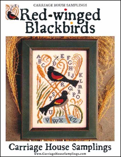 Red-Winged Blackbirds - Click Image to Close