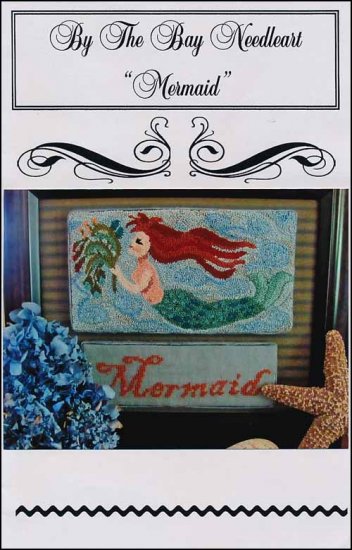 Mermaid Punchneedle Pattern - Click Image to Close