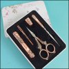 Copper Scissors Set in Gift Box