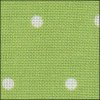 Lime Green 32ct Linen with Dots Lime Green 32ct Linen with Dots