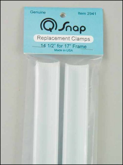 Q-Snaps. 14 1/2" Clamps Pair for 17" Frame - Click Image to Close