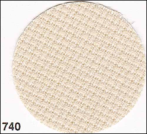 Parchment Aida 14, 43" x 1yd, Zweigart - Click Image to Close