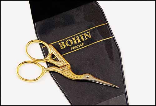 Bohin Stork Embroidery Scissors - Click Image to Close