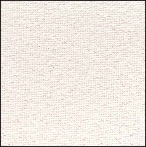 Opalescent/White Lugana 32ct - Click Image to Close