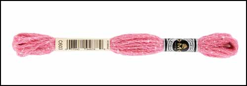 DMC Etoile Floss Color 603 Cranberry - Click Image to Close