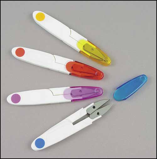 Thread Snips, Assorted Colors - Click Image to Close