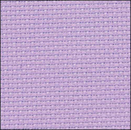 Lavender Aida 14, 43" x 1yd, Zweigart - Click Image to Close