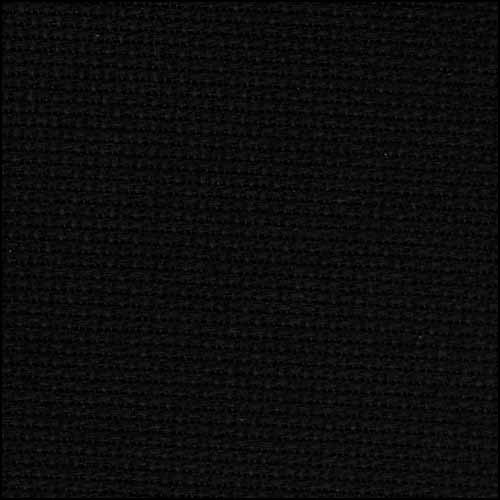 Black Aida 18, 36"x43" Zweigart - Click Image to Close