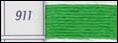 DMC Floss Color 911 Med. Emerald Green - Click Image to Close