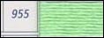 DMC Floss Color 955 Light Nile Green - Click Image to Close