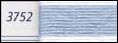 DMC Floss Color 3752 Very Light Antique Blue - Click Image to Close
