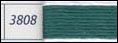 DMC Floss Color 3808 Ultra Very Dark Turquoise - Click Image to Close
