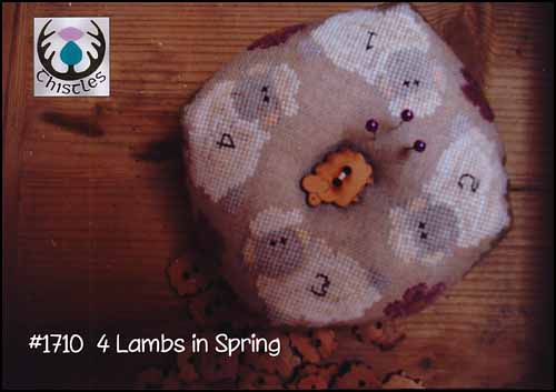 4 Lambs In Spring - Click Image to Close