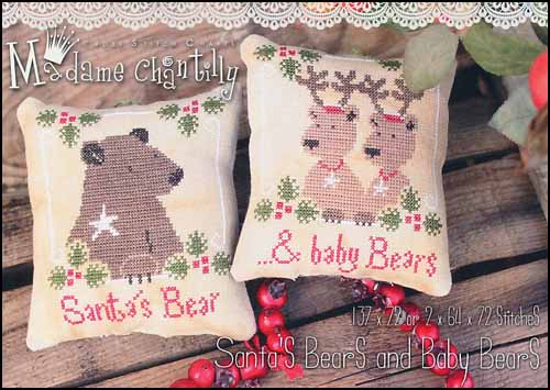 Santa's Bears & Baby Bears - Click Image to Close