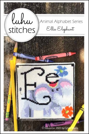 Animal Alphabet Series Ellie Elephant - Click Image to Close