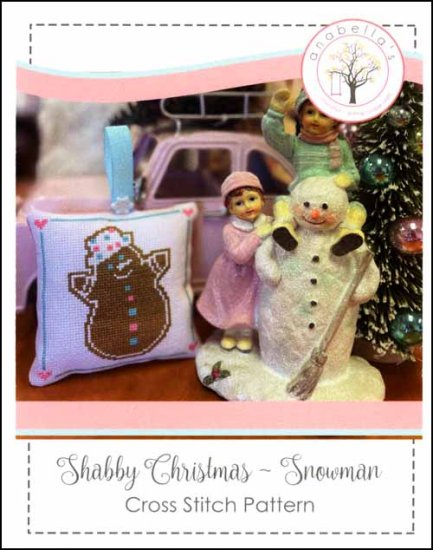 Shabby Christmas: Snowman - Click Image to Close