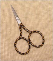 Jungle Leopard Embroidery Scissors
