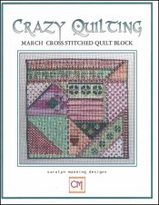 Crazy Quilting: March Block