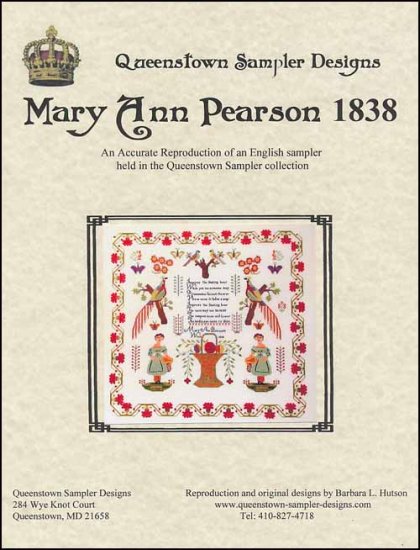 Mary Ann Pearson 1838 - Click Image to Close