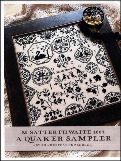 M Satterthwaite 1807: A Quaker Sampler - Click Image to Close