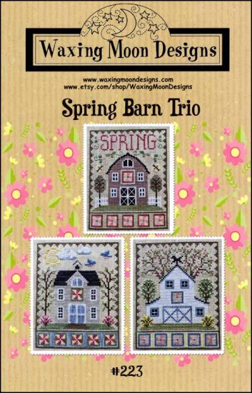 Spring Barn Trio - Click Image to Close