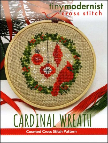 Cardinal Wreath - Click Image to Close