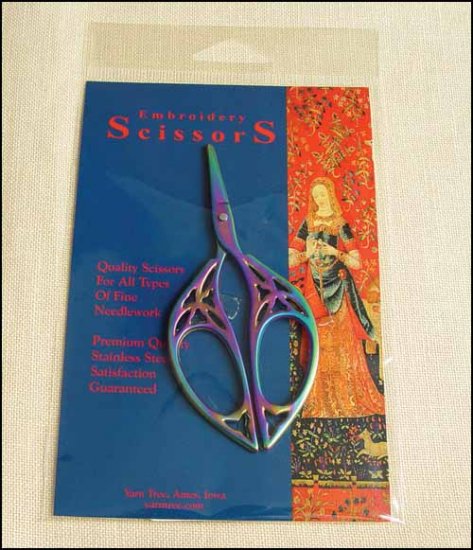 Rainbow Butterfly Embroidery Scissors - Click Image to Close