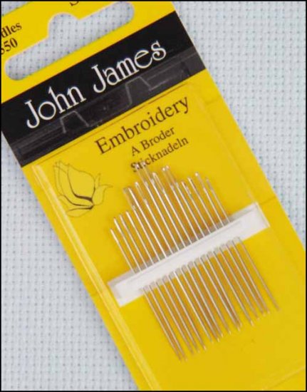 John James Needles. Embroidery 5/10 - Click Image to Close