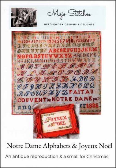 Notre Dame Alphabets and Joyeux Noel - Click Image to Close