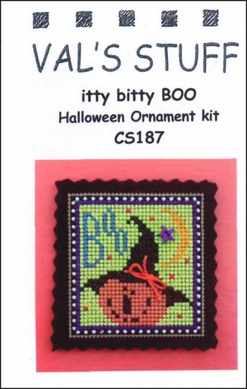 Itty Bitty BOO Halloween Ornament Kit - Click Image to Close