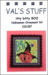 Itty Bitty BOO Halloween Ornament Kit