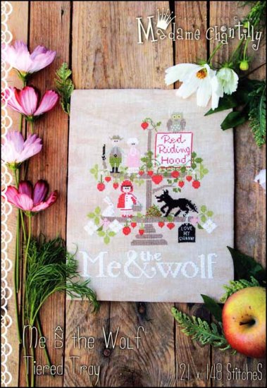 Me and the Wolf Tray - Click Image to Close
