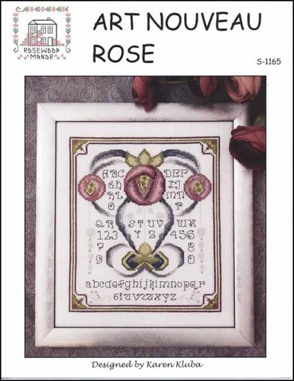 Art Nouveau Rose - Click Image to Close