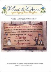 Life, Liberty & Happiness Pillow