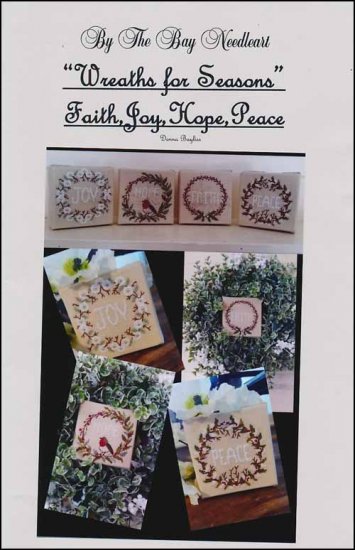 "Wreaths for Seasons" Faith, Joy, Hope, Peace - Click Image to Close