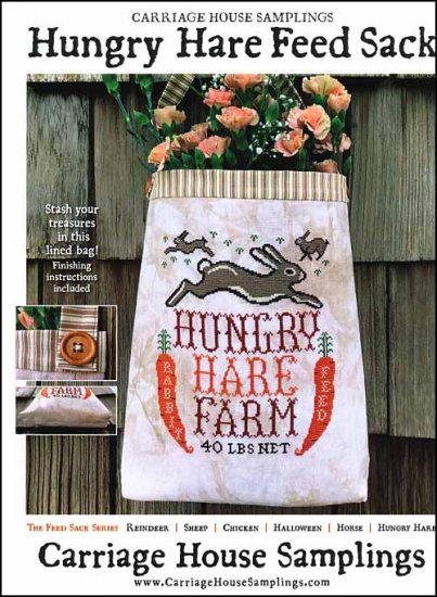 Hungry Hare Feed Sack - Click Image to Close