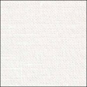 Opalescent/White Belfast Linen Short Cut 33" x 55"