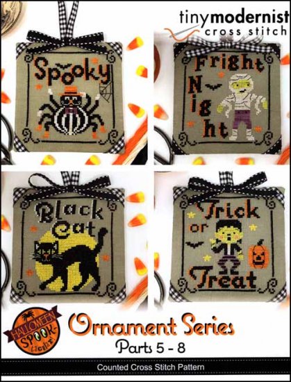 Halloween Spooktacular Ornament Series Parts 5-8 - Click Image to Close