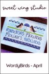 (image for) Wordybirds - April