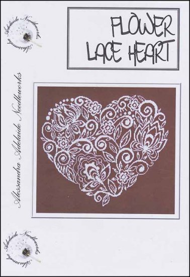 Flower Lace Heart - Click Image to Close